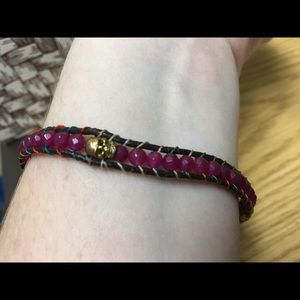 Skull bracelet or anklet